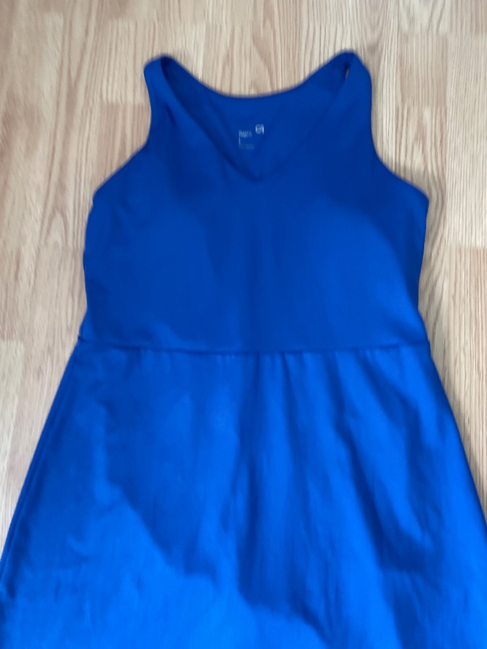Gap Fit Royal Blue Sleeveless Athletic Tank Skort Mini Dress Size Large - Picture 4 of 9